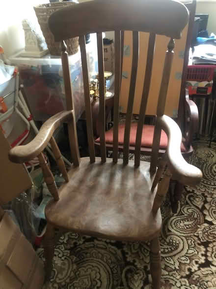 Photo of free Old wooden chair (Admaston telford) #1