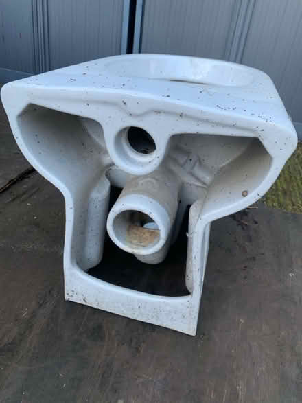 Photo of free Back to wall toilet pan. Plant pot? (Sutton SM3) #3