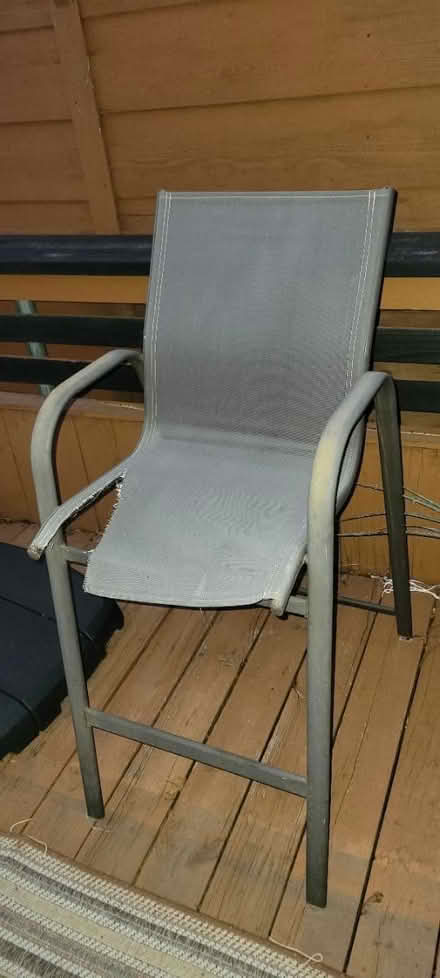 Photo of free Patio High Chairs (9303 Pinewood Dr. Dallas) #2