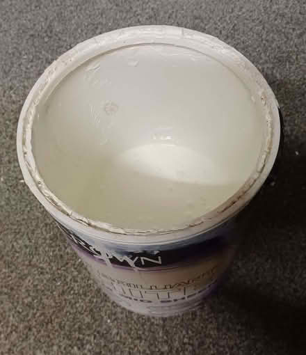 Photo of free Crown Brilliant White Mid-Sheen Emulsion 0.75 litres approx. (Primrose LA1) #2