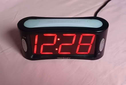 Photo of free Travelwey Travel Alarm Clock with snooze/light (Primrose LA1) #1