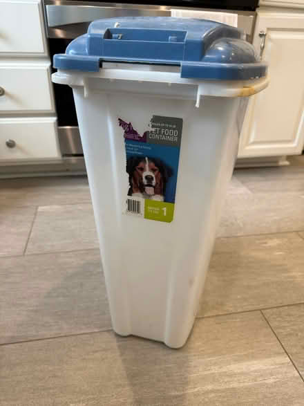 Photo of free Dog or cat food container (Zip 22306 Alexandria) #1