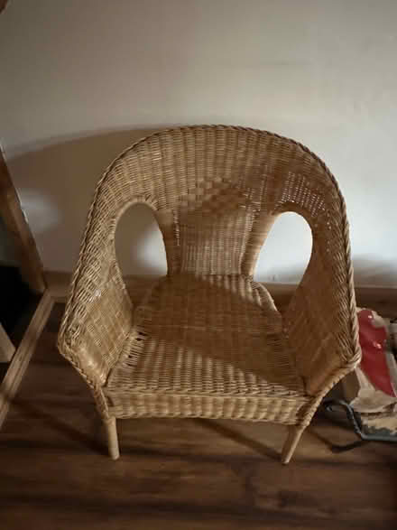 Photo of free Wicker chair (Hallyards EH28) #1