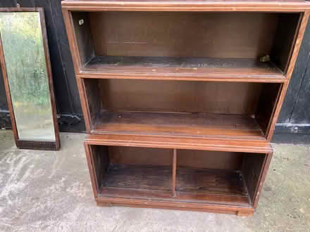 Photo of free Bookshelves and mirror (Brasted, near Westerham) #2