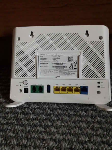 Photo of free Zyxel Router (Mount Pleasant ST4) #2