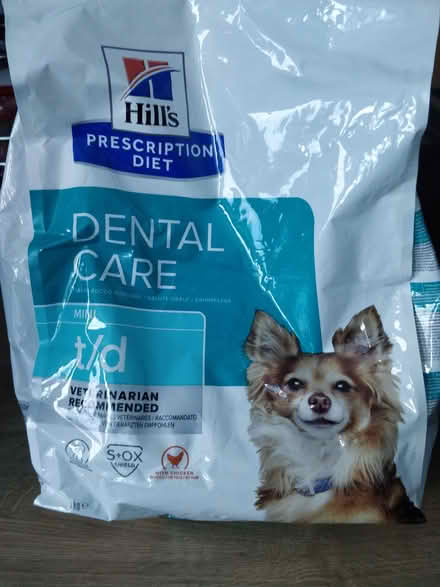 Photo of free Hill's Dental Care dog food - part bag (Splott CF24) #1