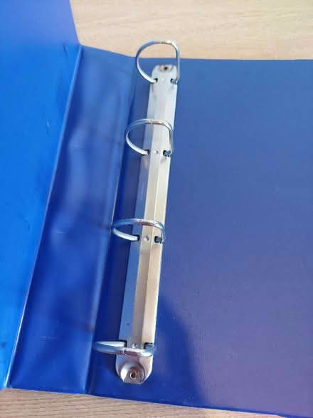 Photo of free A4 four ring binders (Gunton NR32) #3