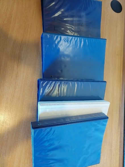 Photo of free A4 four ring binders (Gunton NR32) #2