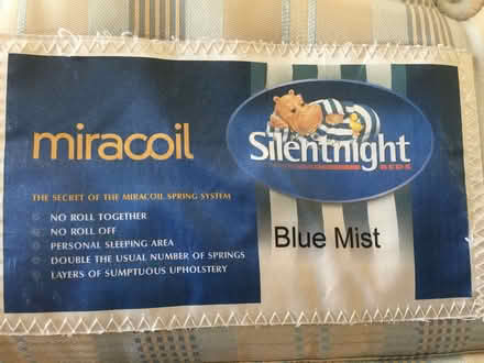 Photo of free Single Mattress - Silentnight Blue Mist (Cradley WR13) #1