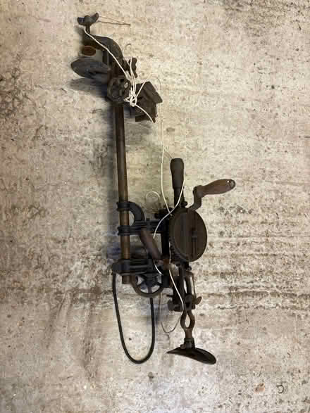 Photo of free Antique Pillar Drill (Near Horsted Keynes) #3