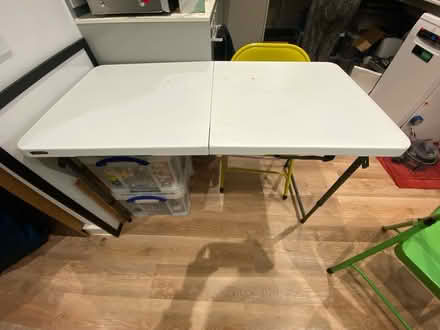 Photo of free Fold up table - 4ft (Sydenham SE26) #2
