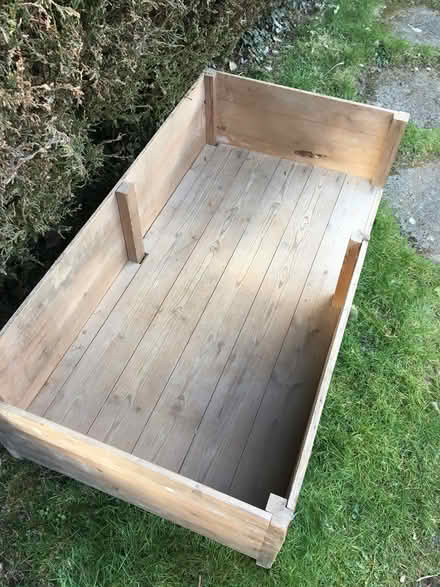 Photo of free Large Wooden Dog Bed (Coallville LE67) #2