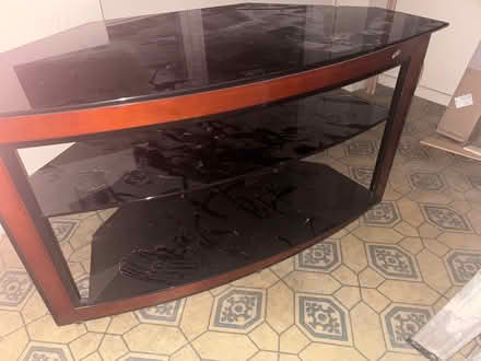 Photo of free TV Console & TV on curb now (Bensonhurst, Brooklyn) #1