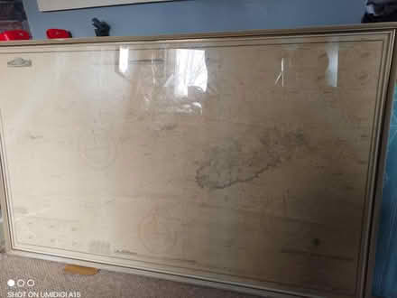 Photo of free Framed 1960s marinas map (Matlock DE4) #4