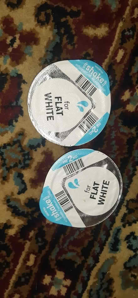 Photo of free Tassie flat white pods x 5 (KT16 chertsey) #2