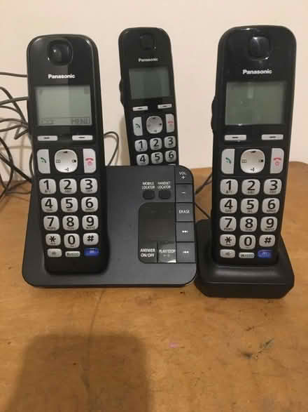 Photo of free Panasonic land line phones (Queen's Park BN2) #1