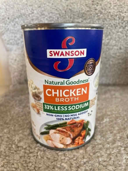 Photo of free can of chicken broth - past sell by (Sunnyvale, near Mary & Evelyn) #1