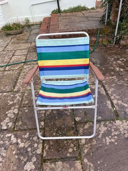 Photo of free Deck chair (Brasted, near Westerham) #1