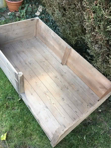 Photo of free Large Wooden Dog Bed (Coallville LE67) #3