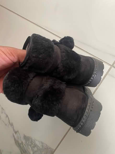 Photo of free Black boots toddler size (Croydon) #4