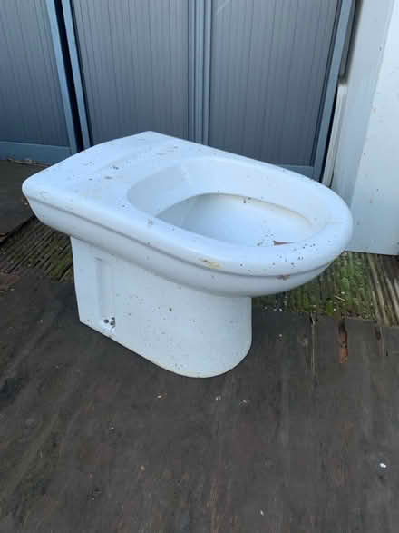 Photo of free Back to wall toilet pan. Plant pot? (Sutton SM3) #1