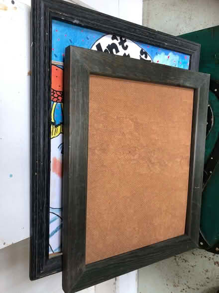Photo of free 2 wooden photo frames no glass (Sprowston NR7) #1