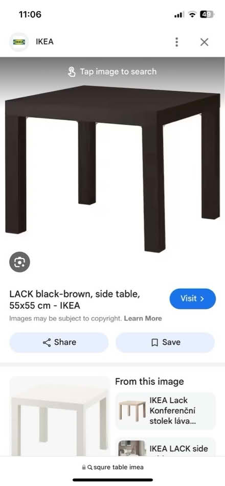 Photo of free ikea small table (S6 Walkley) #1