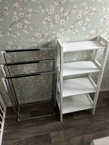 Photo of free Ladder shelving & towel rail (Whinmoor LS14) #1