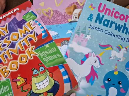 Photo of free Kids colouring, activity, sticker books (Brunstane EH15) #2