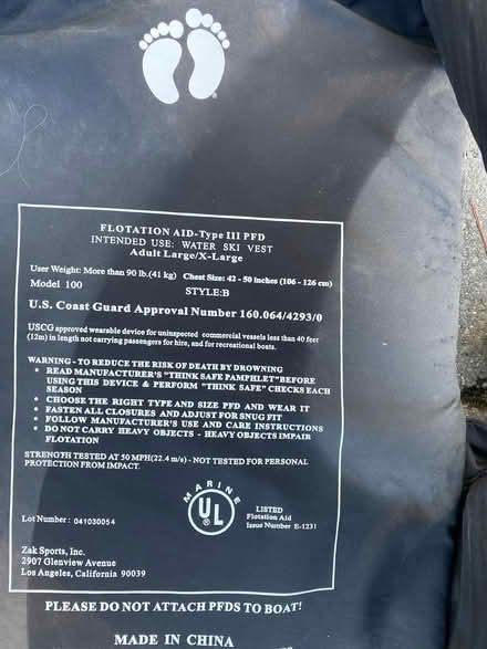 Photo of free Adult Life Jackets (Midtown Palo Alto) #3