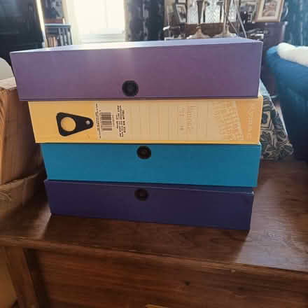 Photo of free 4 box files (East Finchley N2) #1