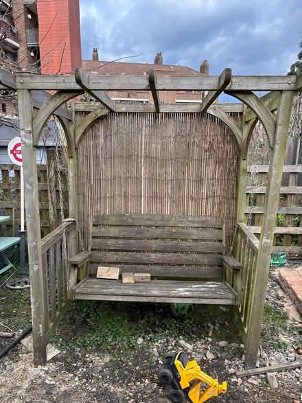 Photo of free Wooden Garden Swing (Upper Clapton E5) #1