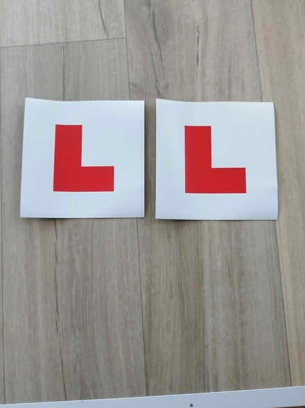 Photo of free L plates (Farnborough GU14) #1