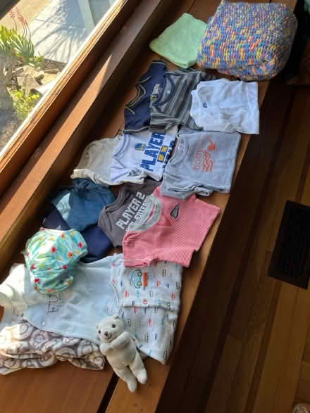 Photo of free 3-9 month infant clothes (West Berkeley) #1