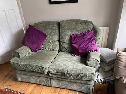 Photo of free Green sofa (Shortlands, BR2) #2