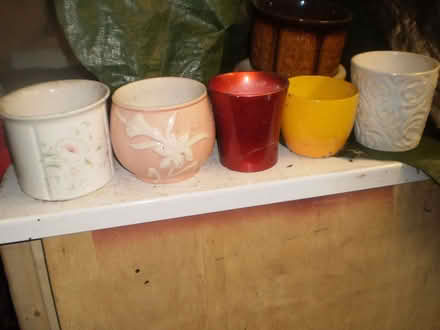 Photo of free Ceramic plant pots x 5 (Oxton CH43) #1