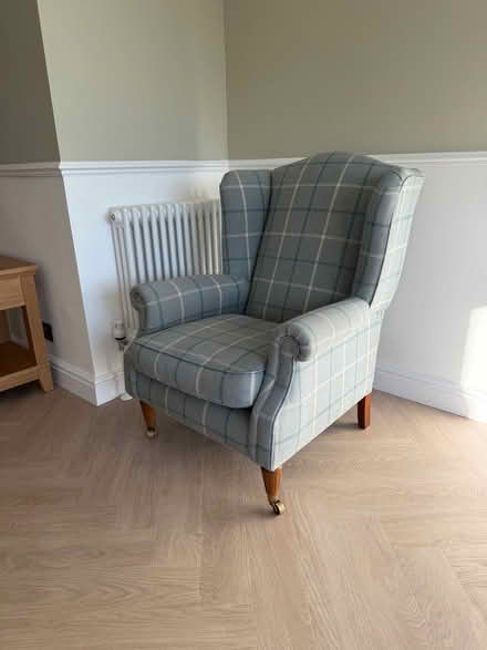 Photo of free Lovely check armchair - will deliver in Torquay. (Livermead TQ2) #1