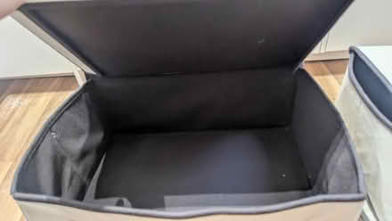 Photo of free Under bed storage material boxes (Streatham) #3