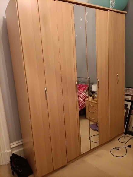 Photo of free Triple wardrobe (Ipswich) #2