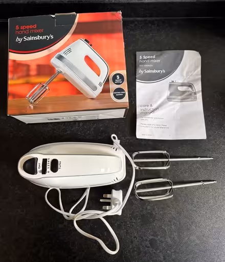 Photo of free Five speed hand mixer (Wigston Magna) #1
