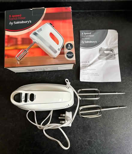 Photo of free Five speed hand mixer (Wigston Magna) #1