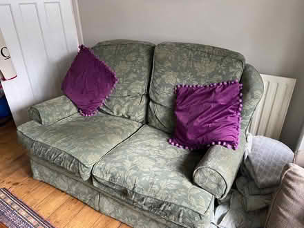 Photo of free Green sofa (Shortlands, BR2) #3