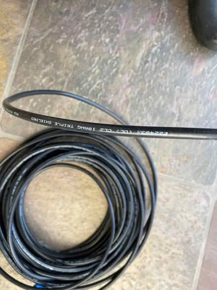 Photo of free Coax Cable: RG6 75 OHM (Midtown Palo Alto) #1
