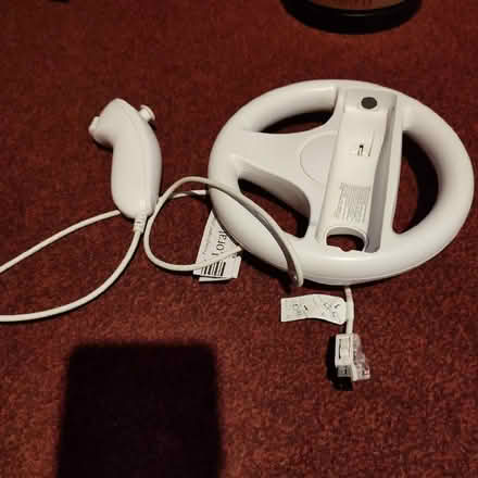 Photo of free Will steering wheel and hand controller (Church RG2) #1