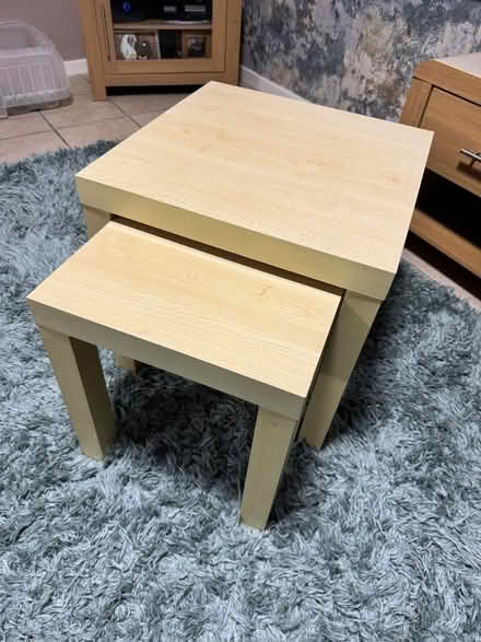 Photo of free Set of 2 nesting tables (Letchworth SG6) #1