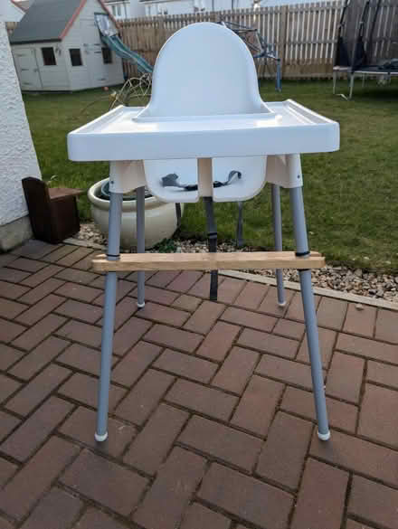 Photo of free High chair with foot rest (Roslin, Midlothian EH25) #1