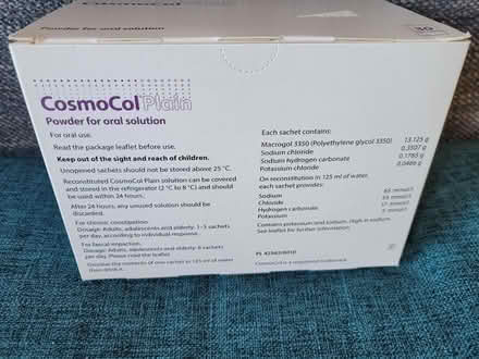 Photo of free Box of 30 CosmoCol Plain sachets (Balerno EH14) #2
