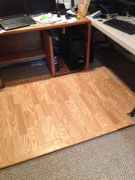 Photo of free Large chair mat (Naperville, near downtown) #1