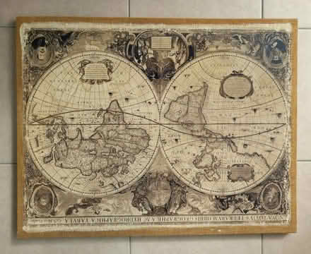 Photo of free Linen World Map (Southbourne BH6) #1