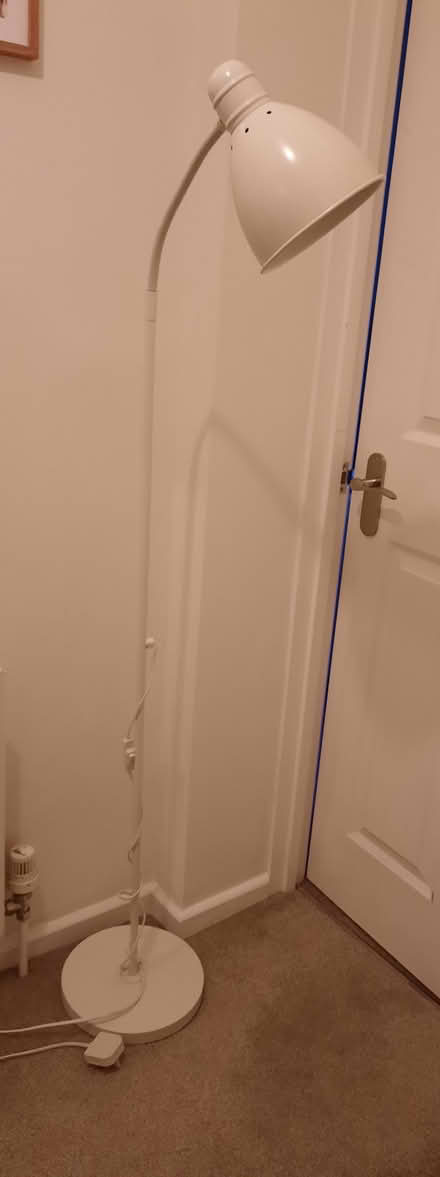 Photo of free White tall floor lamp (CV9 atherstone) #1